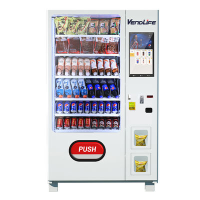  24H Self-Service 19 Inch Refrigerated 21/20 Locker Beverage Vending Machine Use Cash Coin Pay