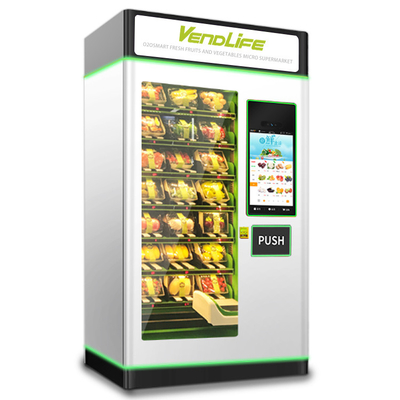 Commercial Ice Vending Machine for vegetables Multifunction Single Cabinet