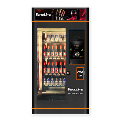 Multimedia moet Mini Liquor Bottle Vending Machine IOT Connected