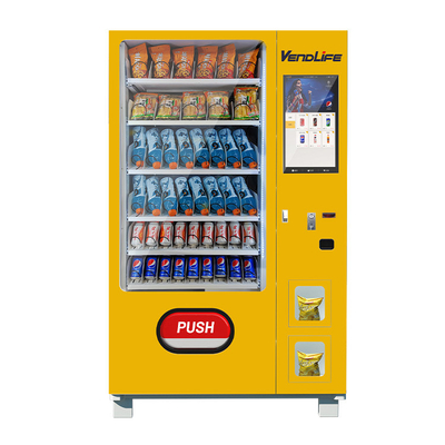 ODM Snack And Beverage Vending Machine with Multiple Payment System