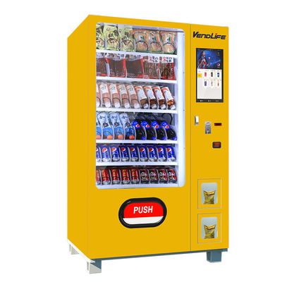 ODM Snack And Beverage Vending Machine with Multiple Payment System