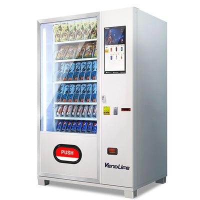 24 Hours Online Self Service Vendlife vending machine Convenience Stores combo Drinks and Snacks Vending Machine Video T
